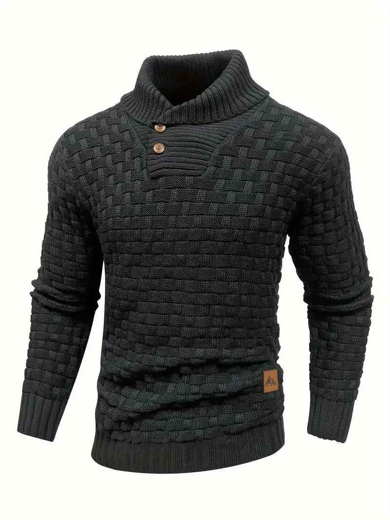 Georg | Timeless Knit Sweater - Premium Sweater from GetDore -   Shop now at Get Dore