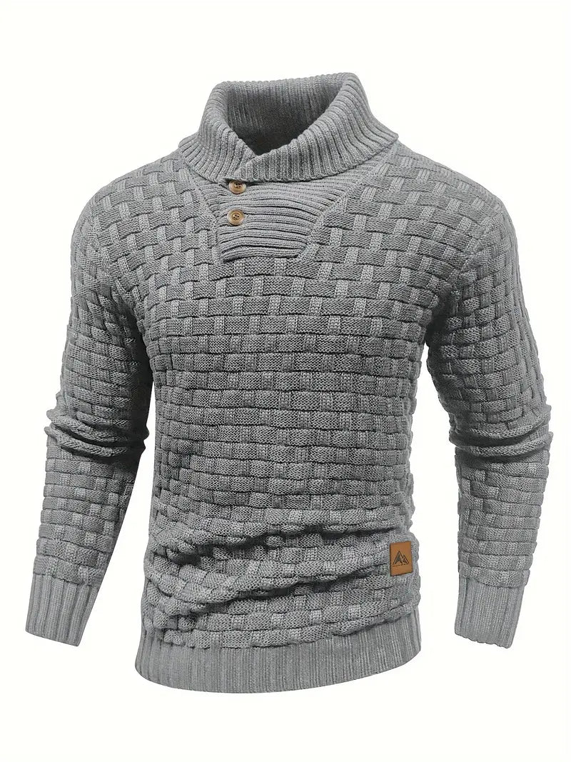 Georg | Timeless Knit Sweater - Premium Sweater from GetDore -   Shop now at Get Dore