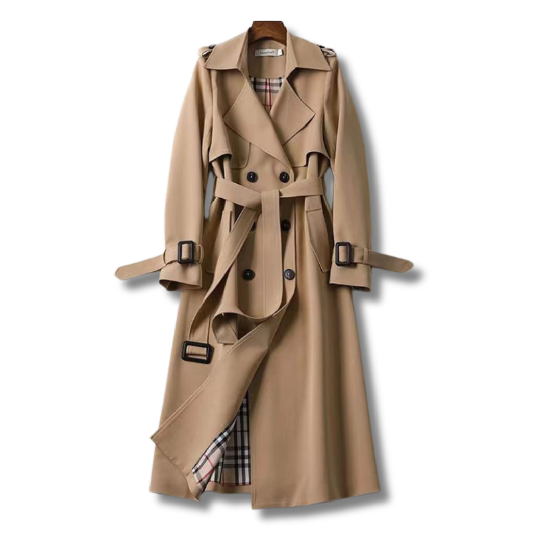 Mie | Timeless Classic Trench Coat For Women - Premium Coats & Jackets from Get Dore -   Shop now at Get Dore