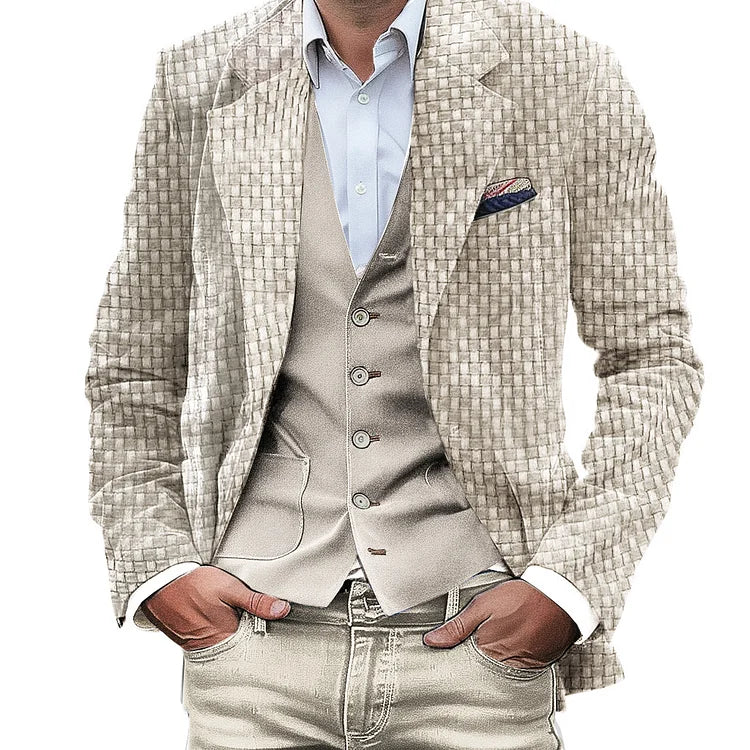 Men's Casual Blazer Jacket - Premium jacket from GetDore -   Shop now at Get Dore