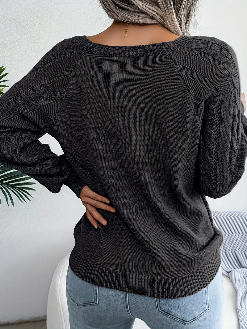 Trude | Modern Sweater - Premium Sweater from GetDore -   Shop now at Get Dore