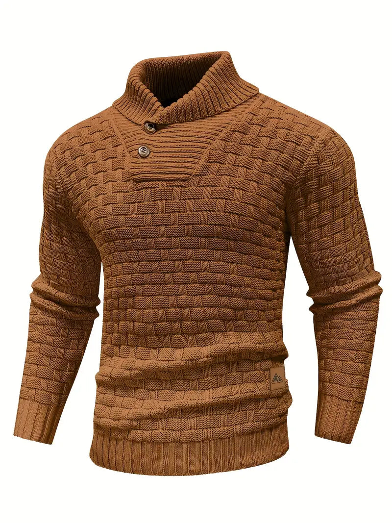 Georg | Timeless Knit Sweater - Premium Sweater from GetDore -   Shop now at Get Dore