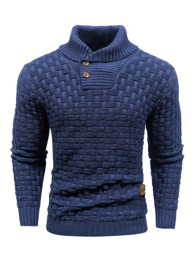 Georg | Timeless Knit Sweater - Premium Sweater from GetDore -   Shop now at Get Dore