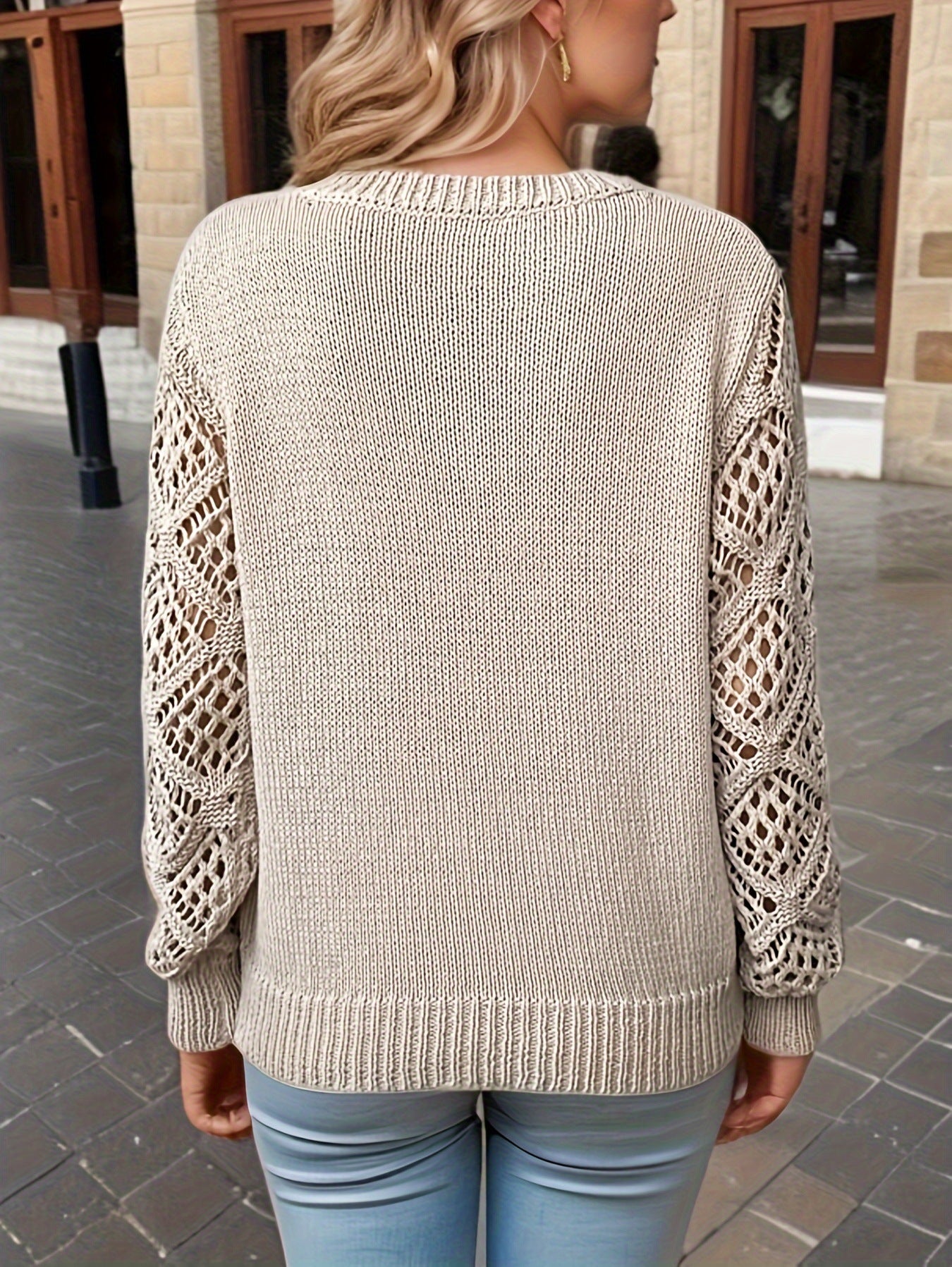 BIRTE | SCANDINAVIAN V-NECK SWEATER - Premium Sweater from GetDore -   Shop now at Get Dore