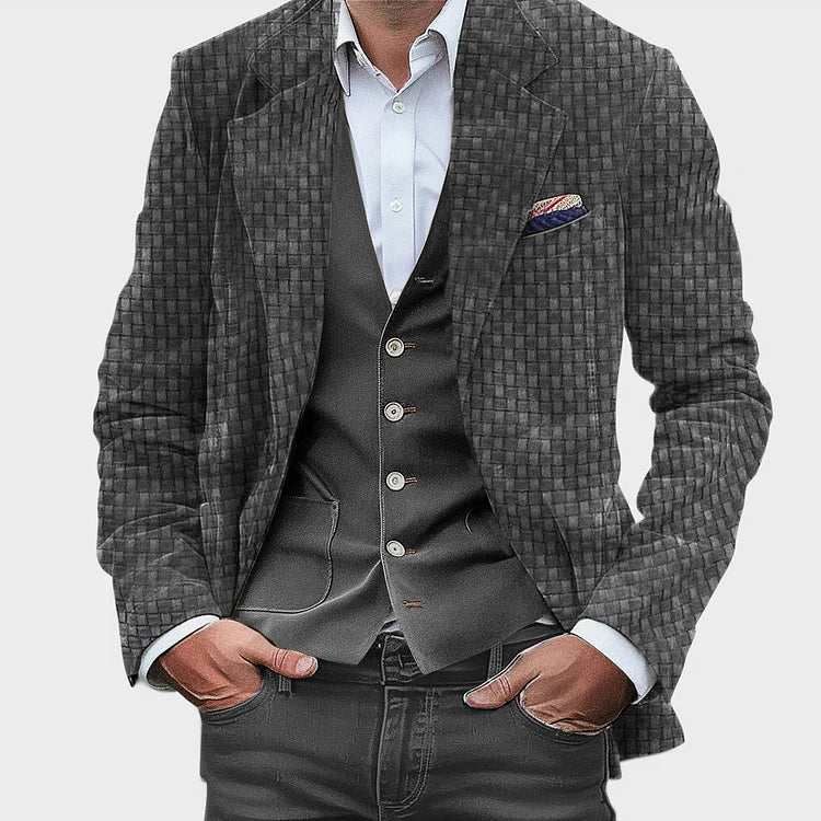 Men's Casual Blazer Jacket - Premium jacket from GetDore -   Shop now at Get Dore