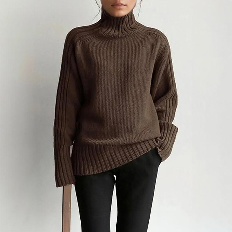 Darla | Scandinavian Style Knit Sweater - Premium Sweater from GetDore -   Shop now at Get Dore