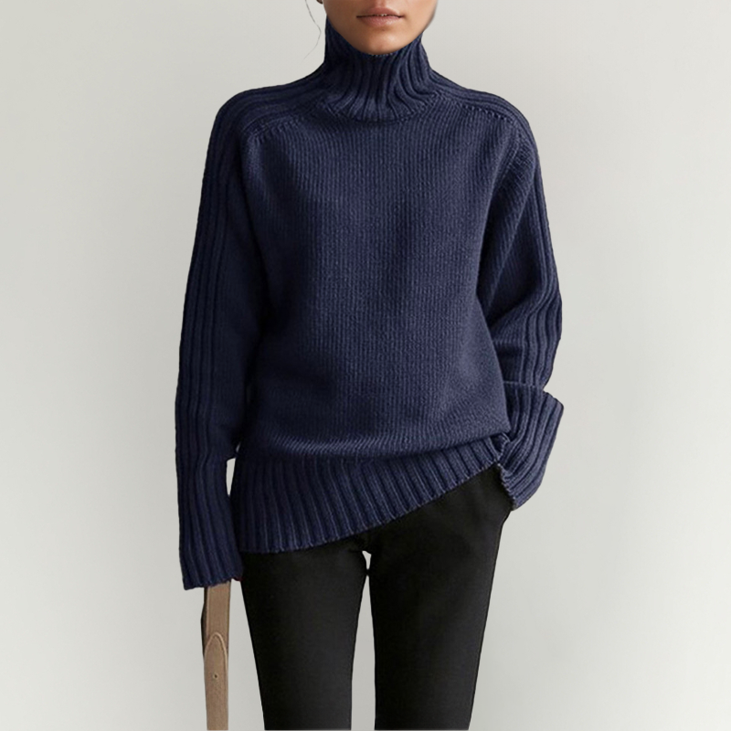 Darla | Scandinavian Style Knit Sweater - Premium Sweater from GetDore -   Shop now at Get Dore